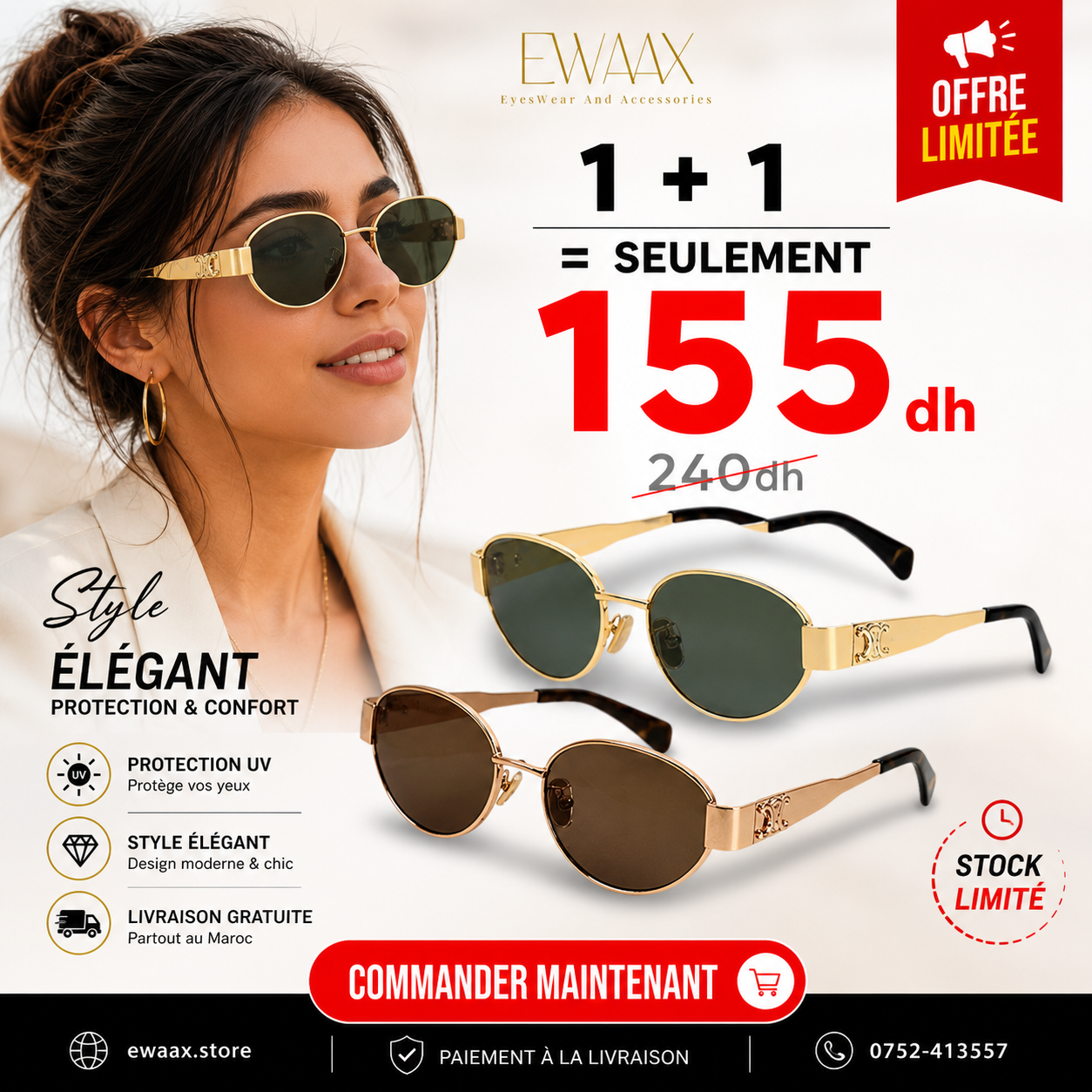 Lunettes Celine – Élégance Premium